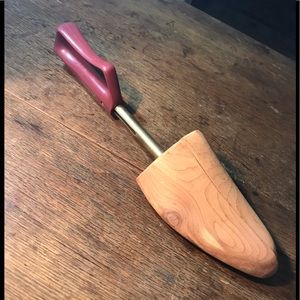Vintage Hanover Burgundy Shoe Stretcher